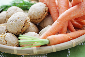 Image showing carrot buns