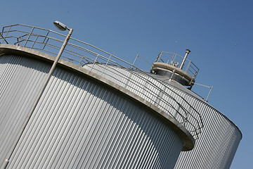 Image showing Industrial silo