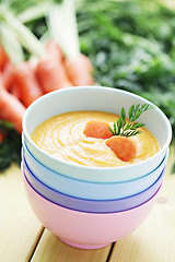 Image showing carrot cream