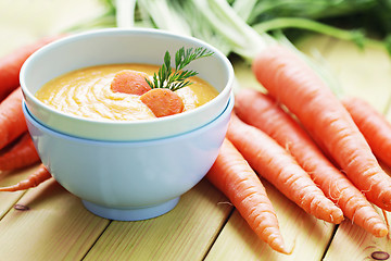 Image showing carrot cream