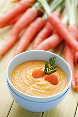 Image showing carrot cream