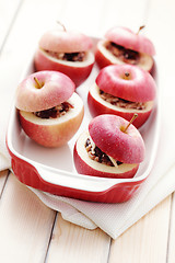 Image showing baked apples