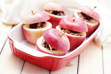 Image showing baked apples