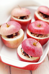 Image showing baked apples