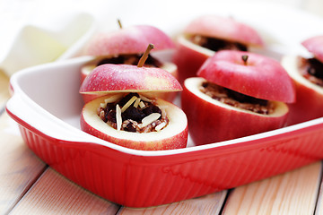 Image showing baked apples