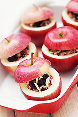 Image showing baked apples