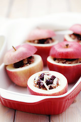 Image showing baked apples