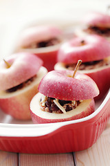 Image showing baked apples