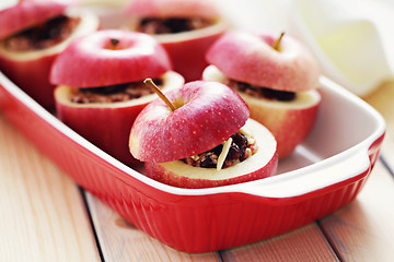 Image showing baked apples