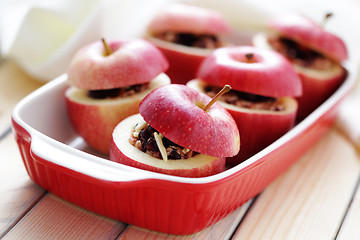 Image showing baked apples