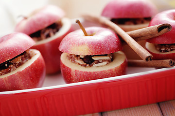 Image showing baked apples