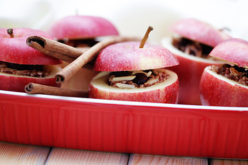 Image showing baked apples