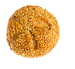 Image showing bun with sesame seeds