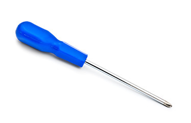 Image showing blue handle screwdriver