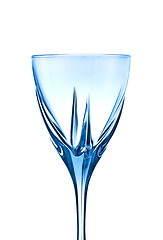 Image showing top of crystal glass