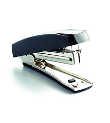 Image showing black office stapler 