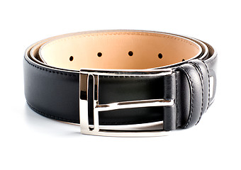 Image showing twisted leather belt