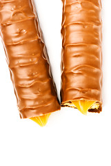 Image showing two chocolate sticks