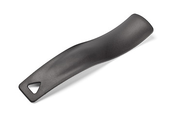 Image showing black plastic shoehorn