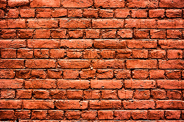 Image showing red brick wall high resolution texture
