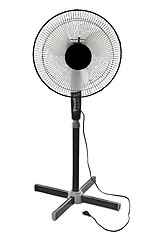 Image showing black office fan