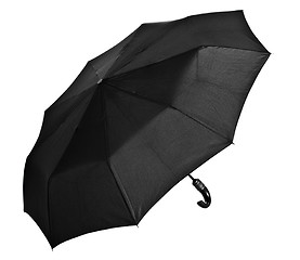 Image showing black umbrella