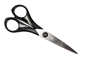 Image showing black closed scissors 