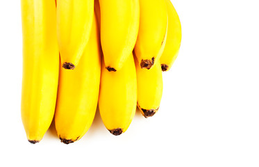 Image showing yellow bananas closeup