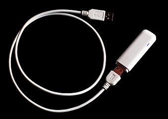 Image showing 3g mobile modem with cord 