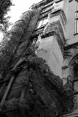 Image showing Spooky Looking abandoned Church