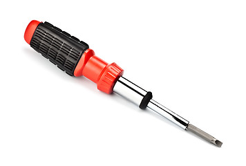 Image showing screwdriver with straight slot