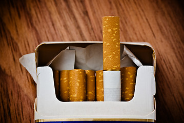 Image showing pack of cigarettes