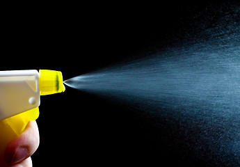 Image showing spraying water