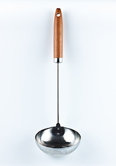 Image showing metal soup ladle