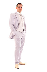 Image showing young man in wedding suit