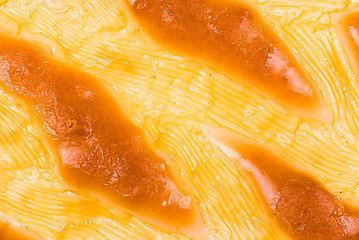 Image showing cheese cake closeup