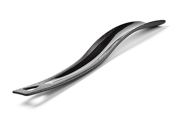 Image showing black plastic shoehorn