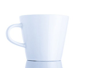 Image showing white tea cup