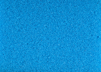 Image showing blue foam rubber texture