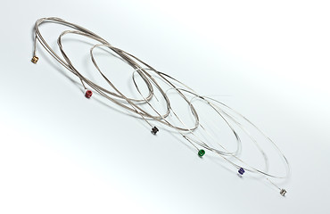 Image showing guitar nickel strings