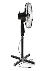 Image showing black office fan