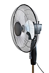 Image showing black office fan