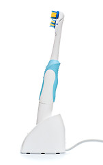 Image showing electric toothbrush on stand