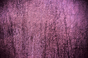 Image showing metal painted violet wall texture