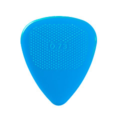 Image showing blue guitar plectrum