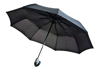 Image showing black umbrella