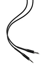 Image showing black audio cable