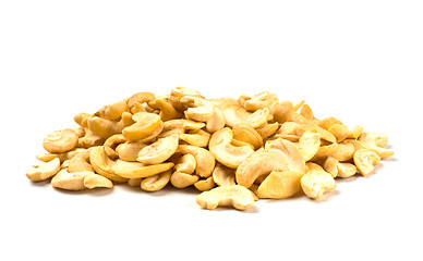 Image showing handful of cashew nuts