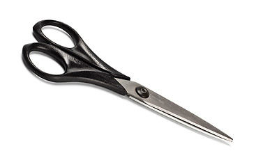 Image showing black closed scissors