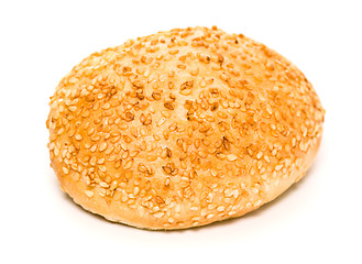 Image showing bun with sesame seeds